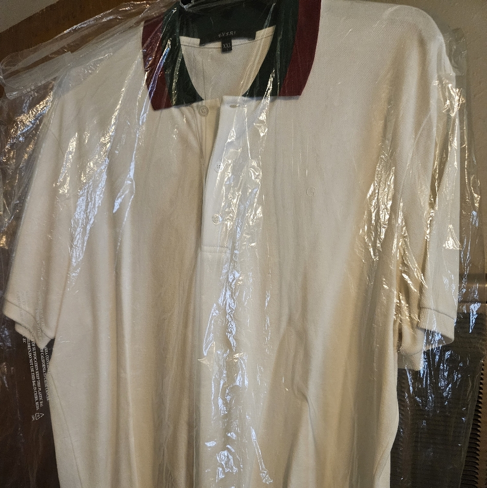 Gucci Polo Mens sz XXL 100% Authentic Like New only tried on once